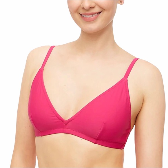 J.CREW French Bikini Top V Front Shoulder Straps - Picture 9 of 9